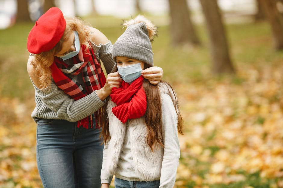 10 : img_8 - Parent putting mask on child